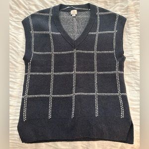 a new day sweater vest